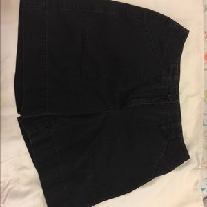 Black Charter Club “Cargo-Style” Shorts